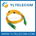 LC / APC SM Fiber Optic Patch Cord 1M Insertion Loss 0.2dB 50UM / 125UM